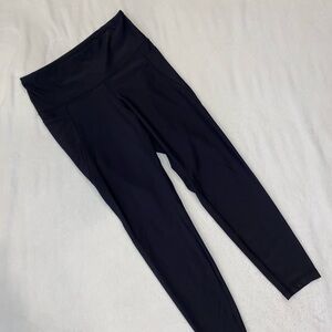 Old Navy 7/8 Black High-Rise Leggings